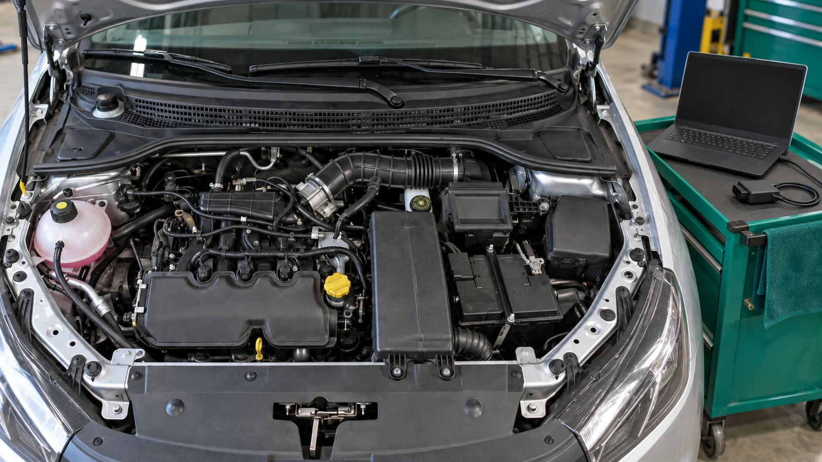 Диагностика двигателя Lada Vesta