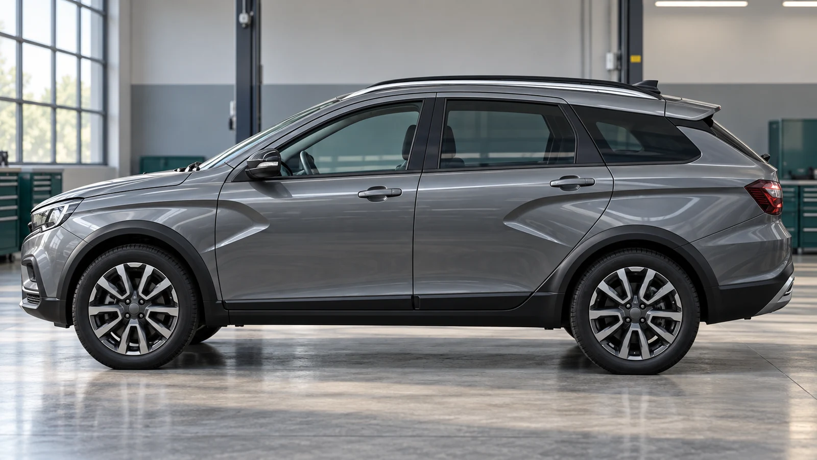 Дорожный просвет Lada Vesta Cross