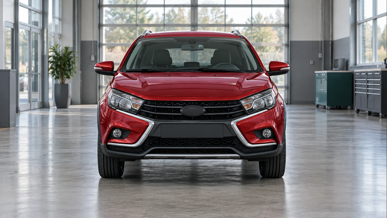 Lada Vesta Cross в сервисе