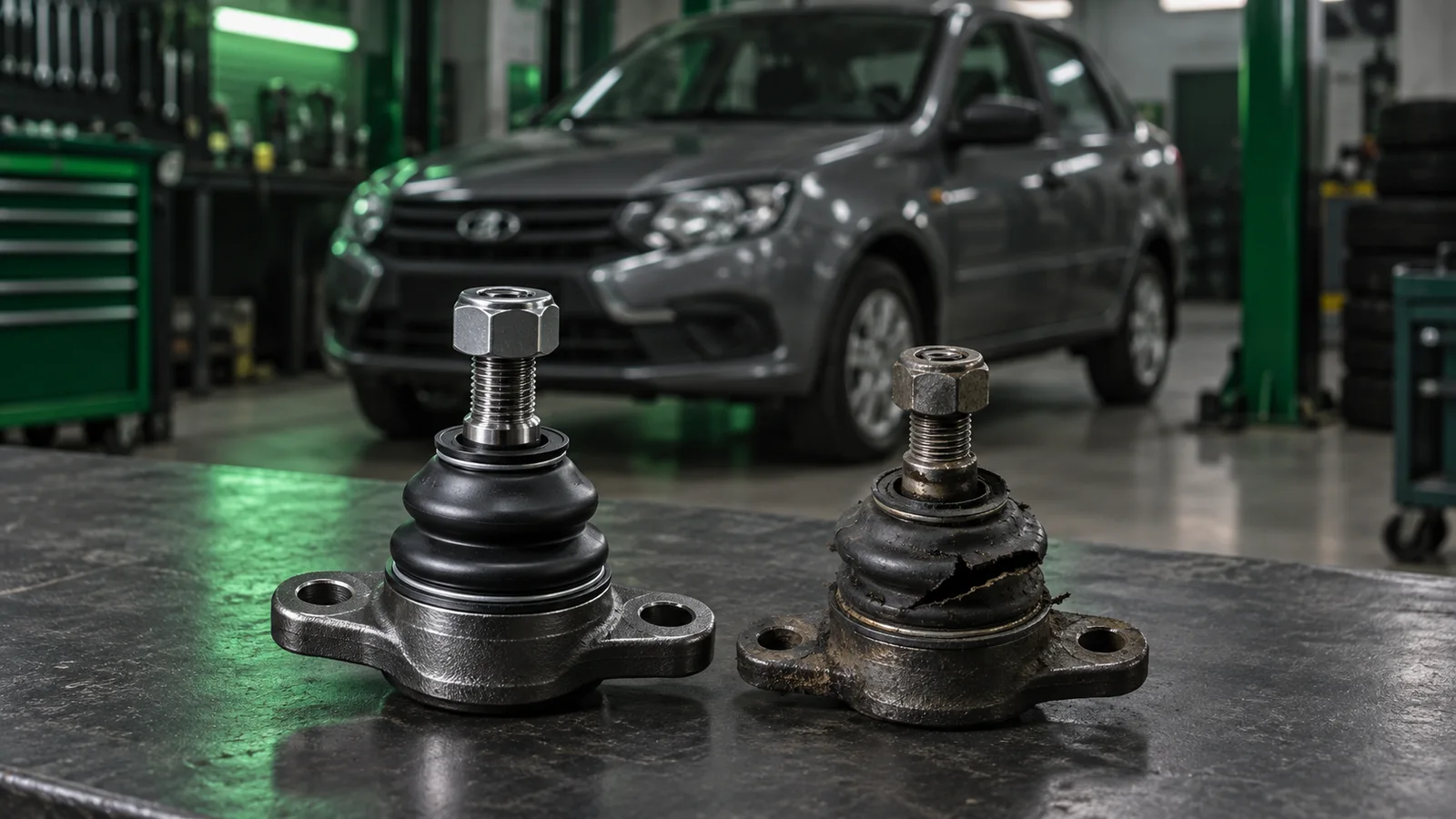 Шаровая опора на Lada Granta