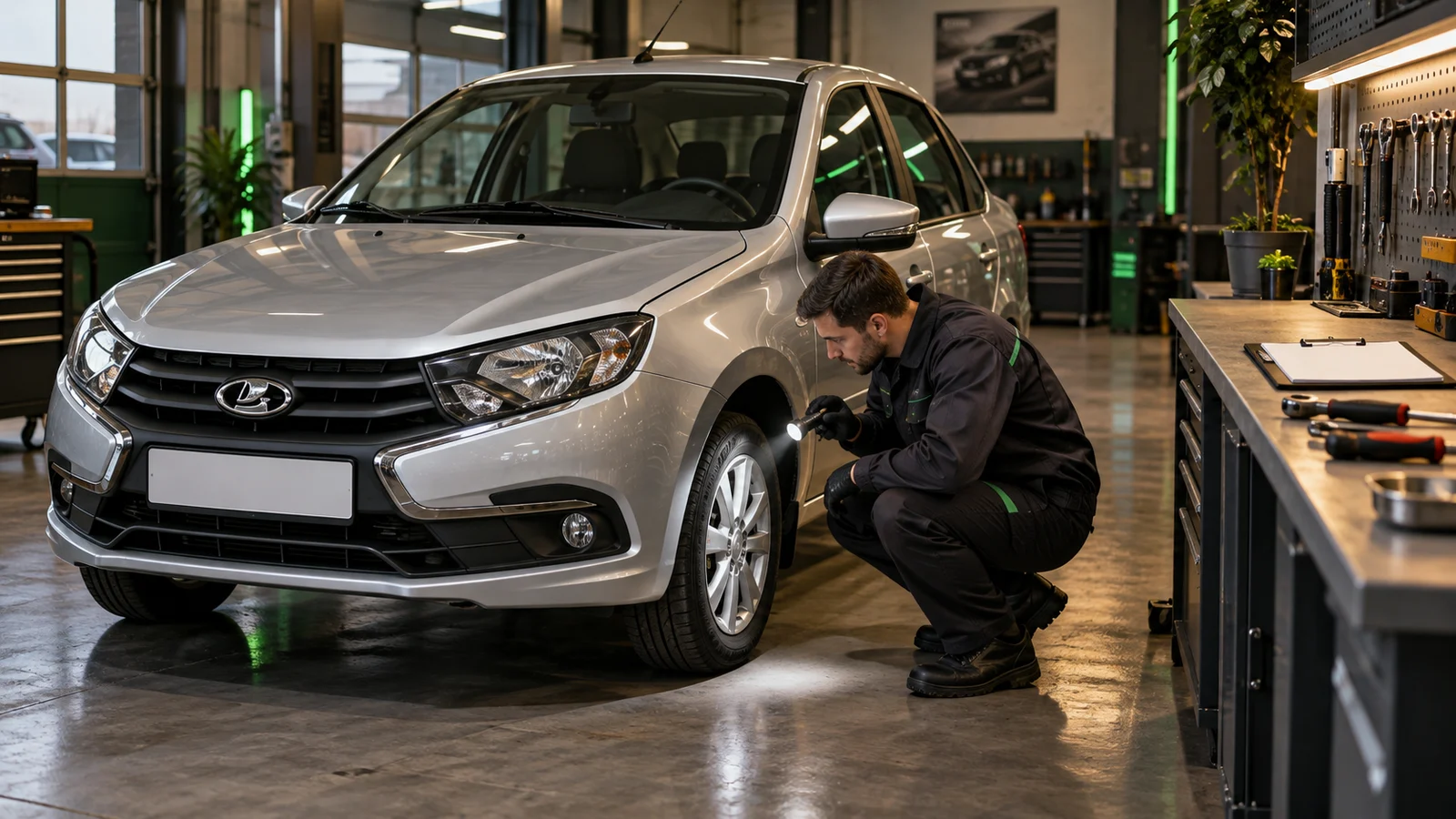 Тормозная система на Lada Granta