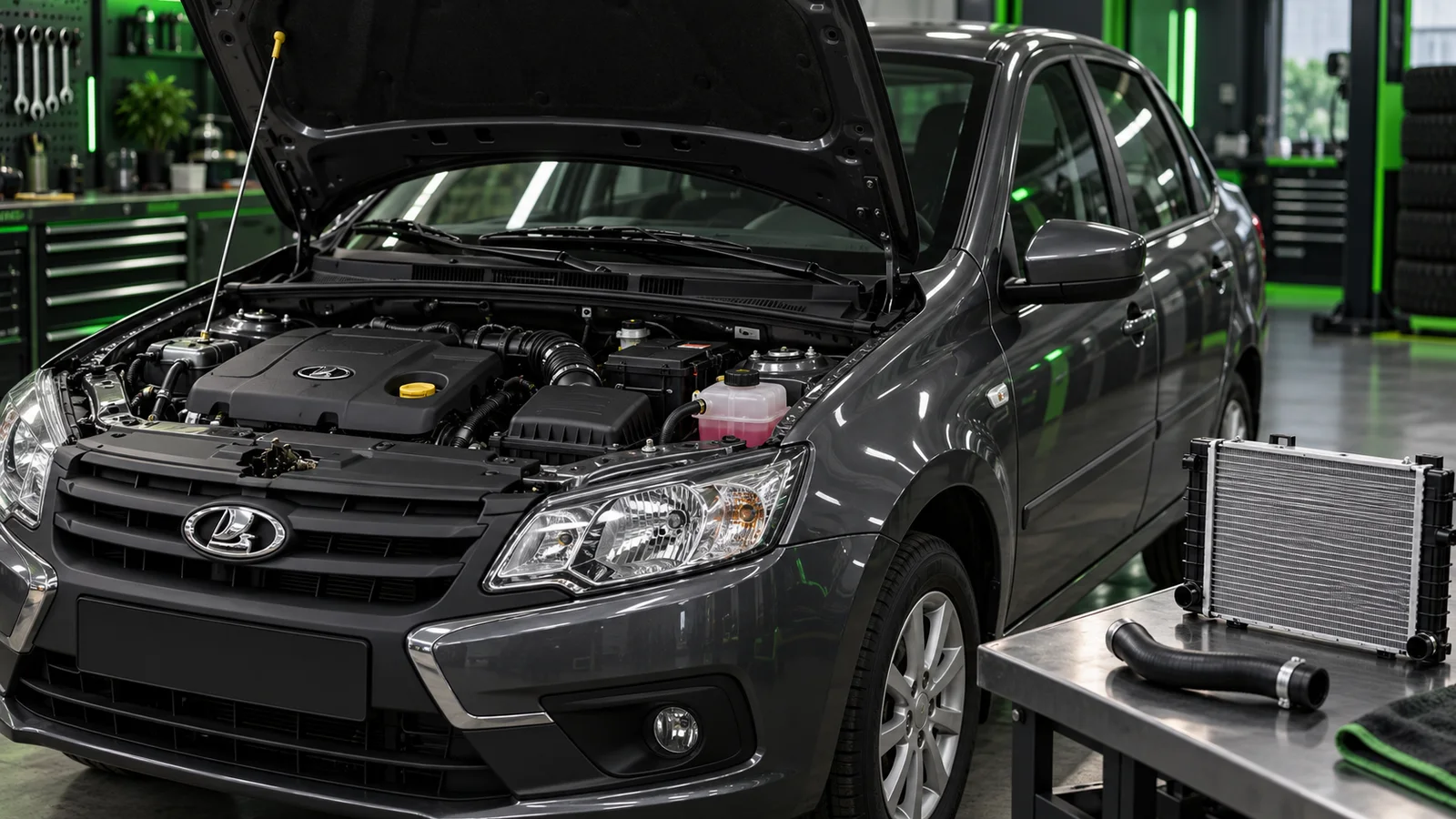Система охлаждения Lada Granta