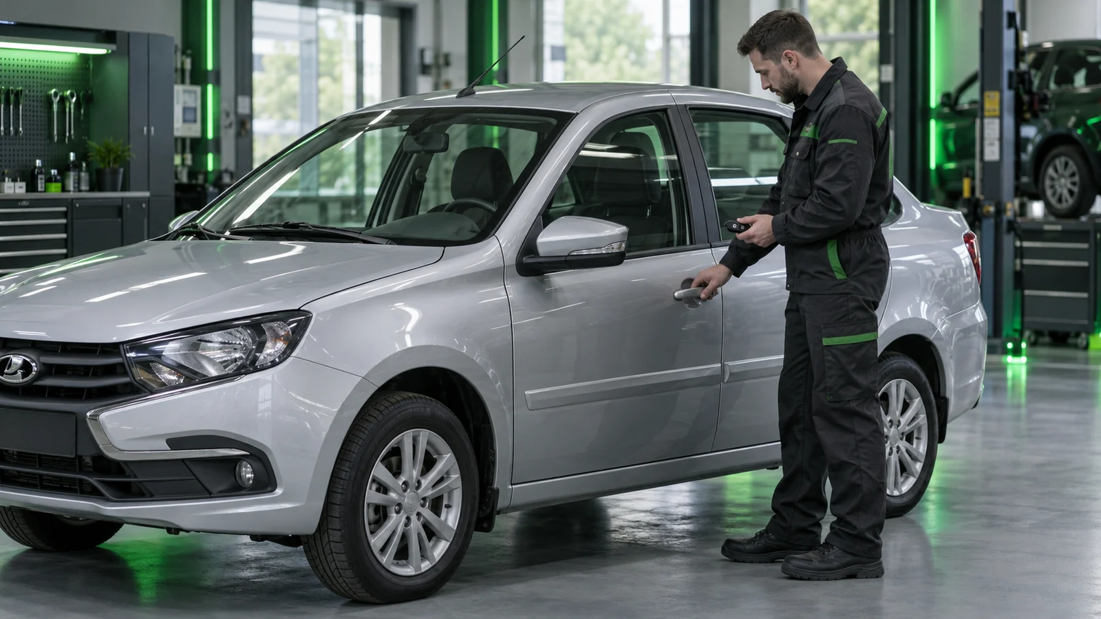 Не открывается или не закрывается дверь Lada Granta