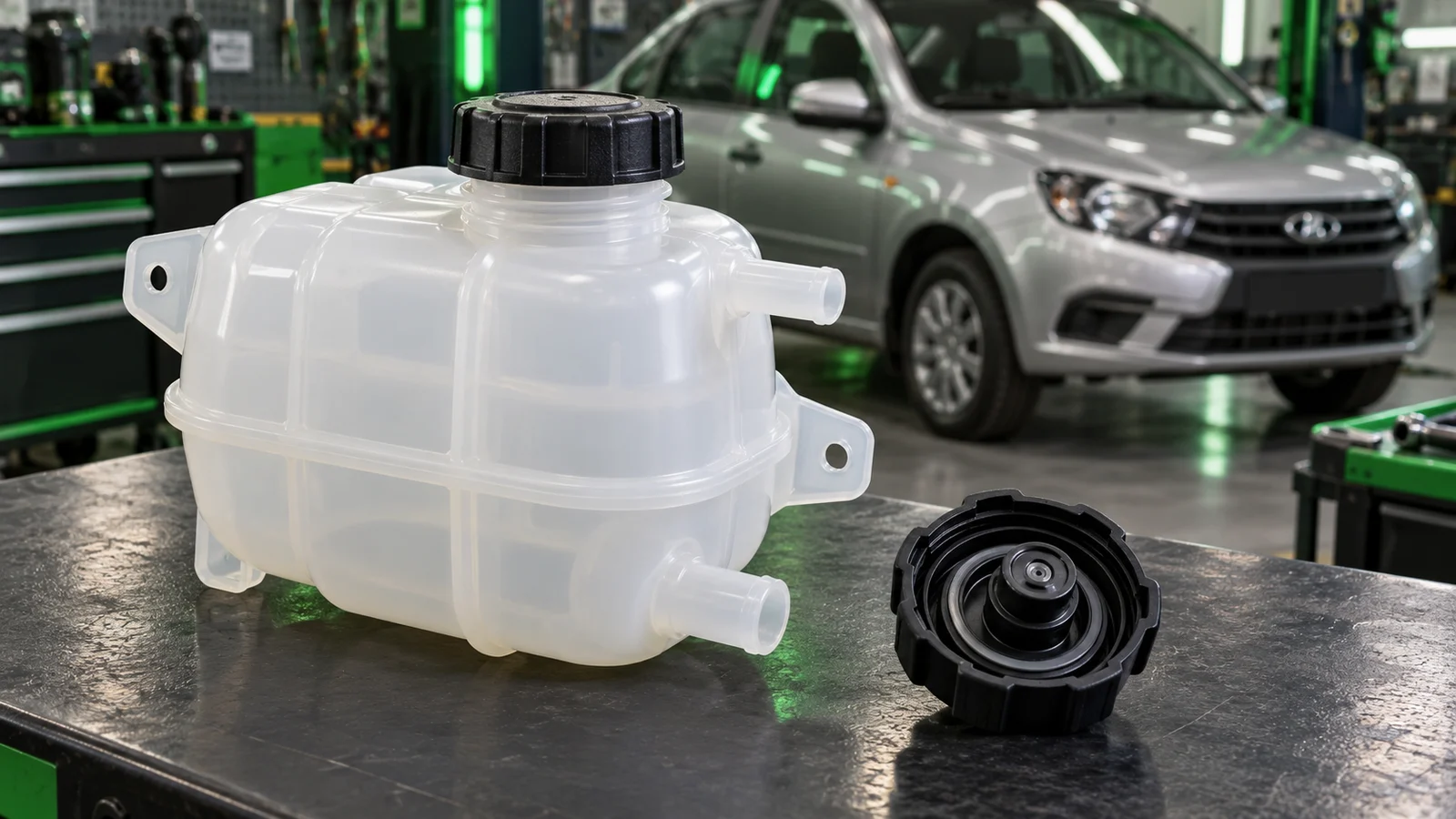 Расширительный бачок и крышка Lada Granta