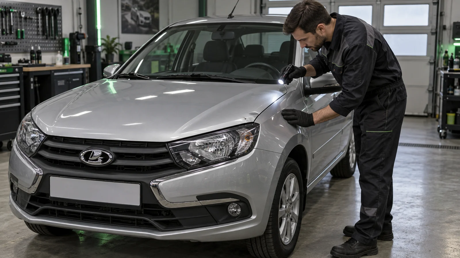 Капот Lada Granta