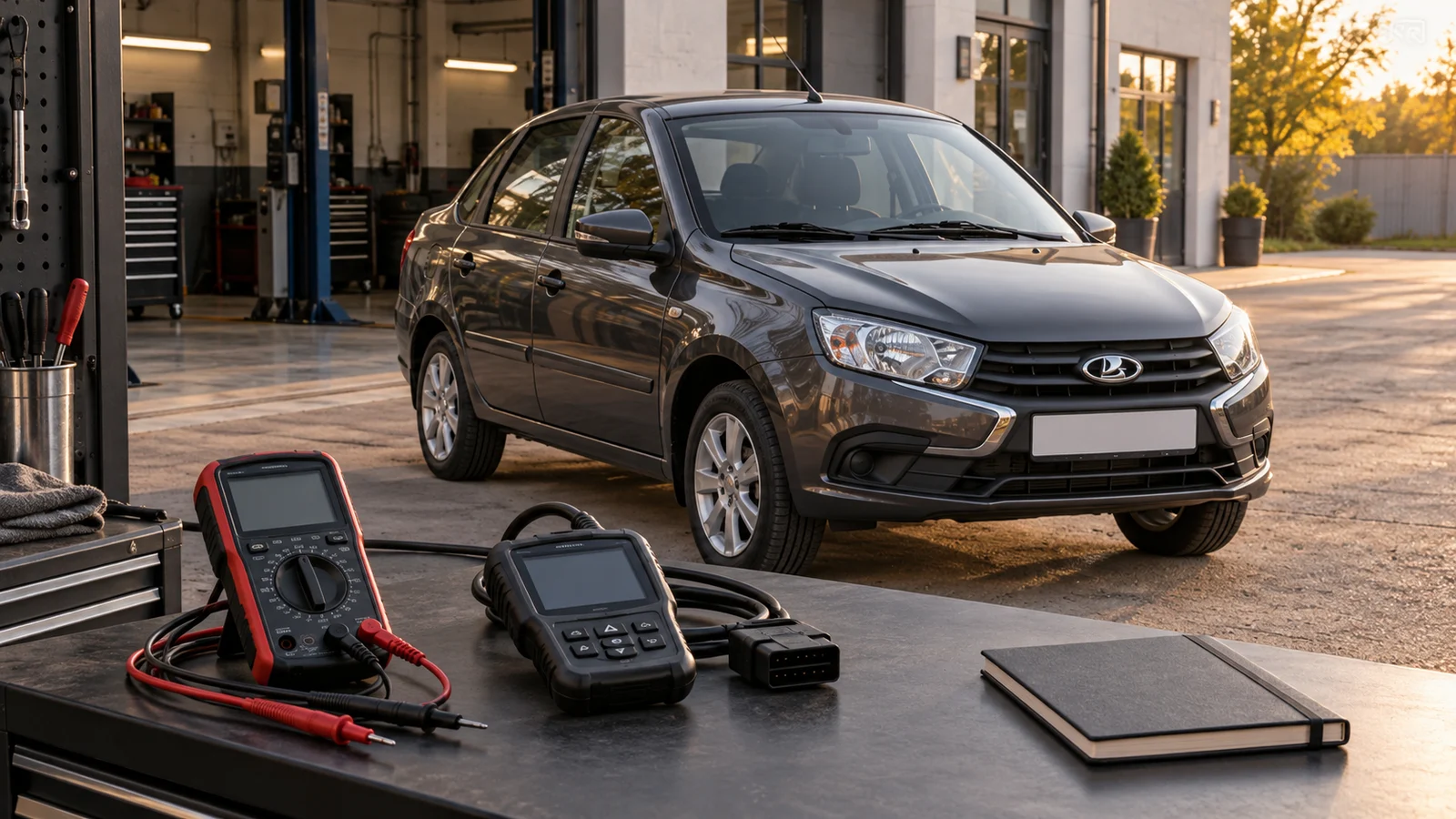 Lada Granta плохо заводится на горячую