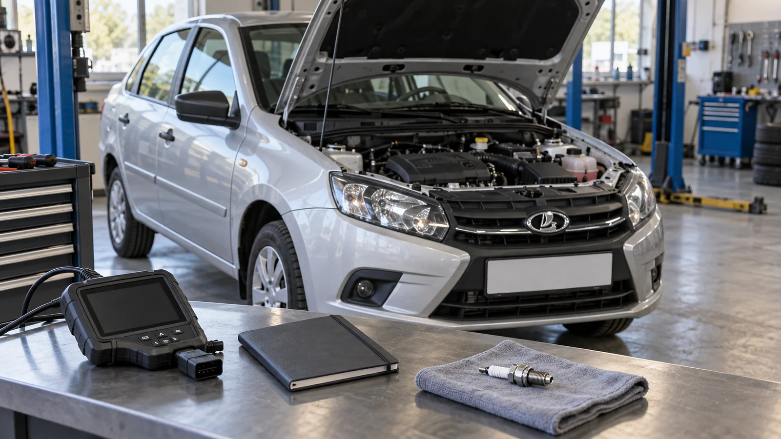 Троит двигатель Lada Granta