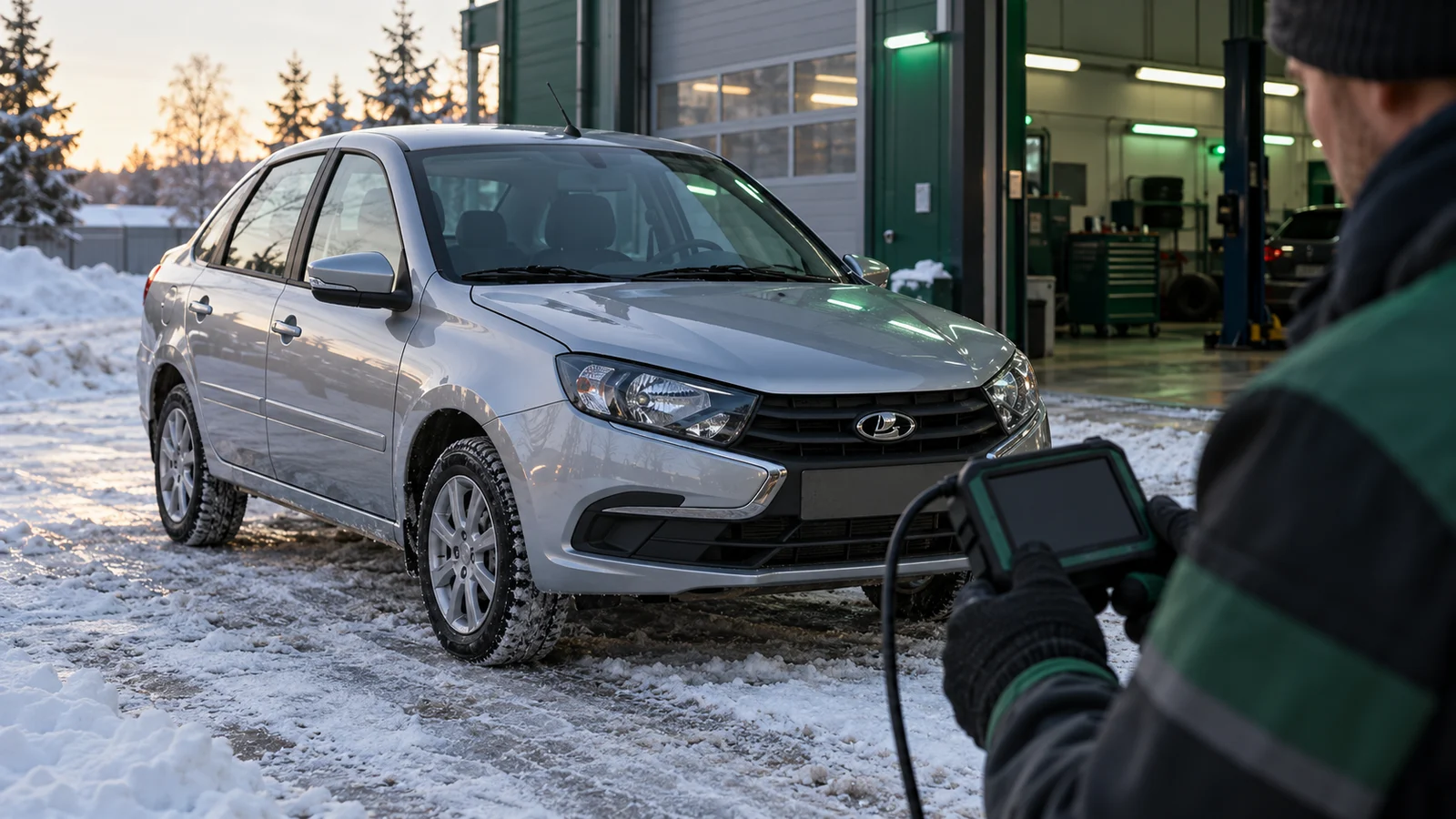 Двигатель Lada Granta долго прогревается