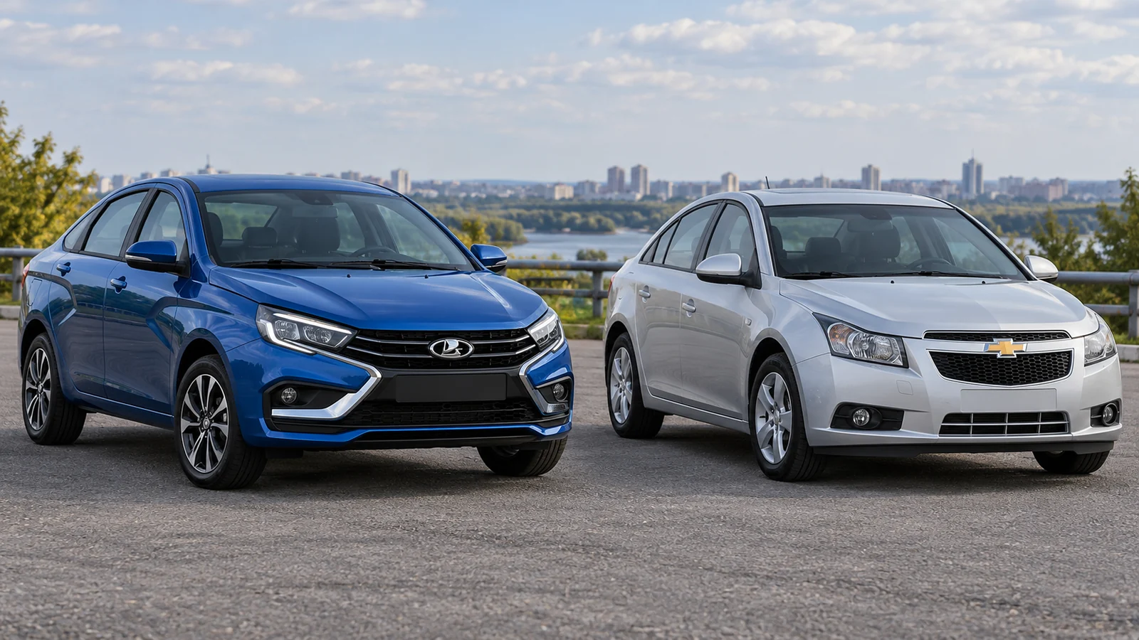 Lada Vesta и Chevrolet Cruze: различия при выборе