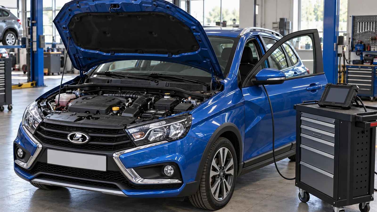 Ошибка P0171 Lada Vesta