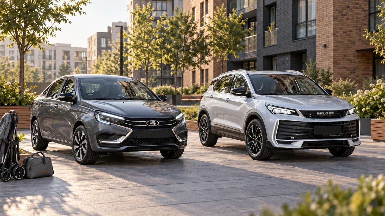 Lada или Belgee: кому подойдёт каждый вариант