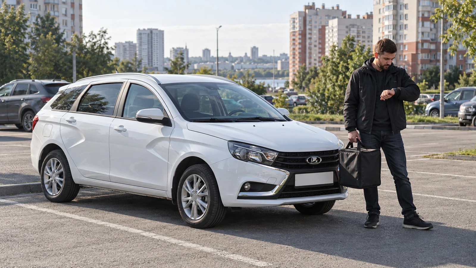 Работа курьером на своём автомобиле Лада Веста в Челябинске
