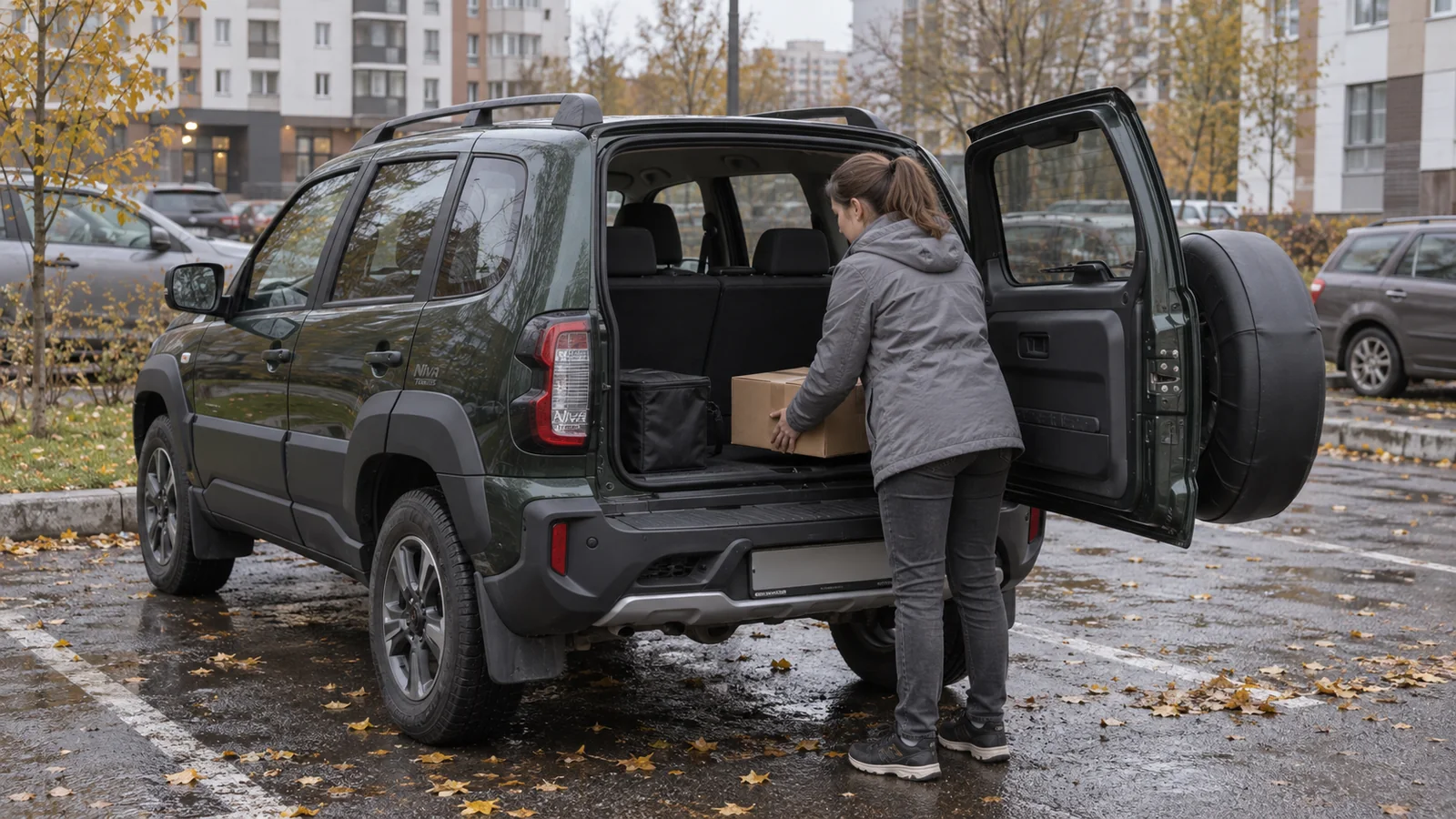 Работа курьером на своём автомобиле Лада Нива Тревел в Казани