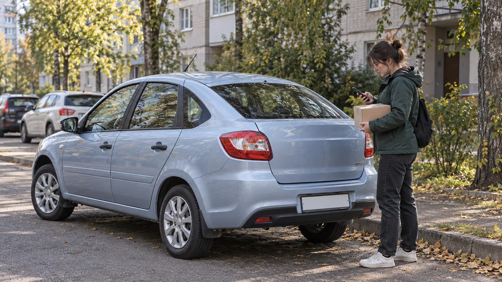 Работа курьером на своём автомобиле Лада Гранта в Нижнем Новгороде