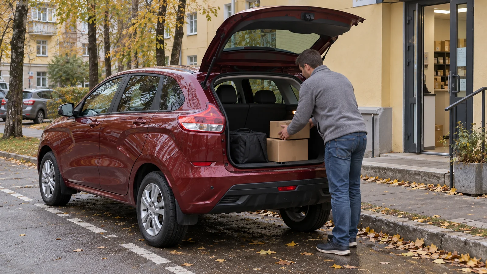 Работа курьером на своём автомобиле Лада Иксрей в Нижнем Новгороде