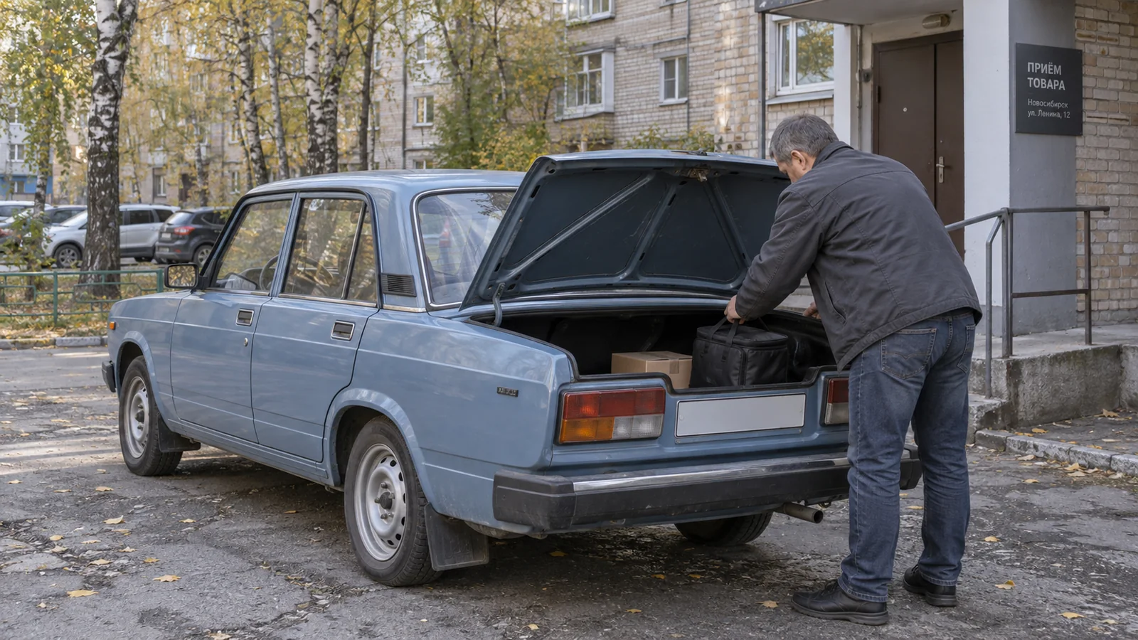 Работа курьером на своём автомобиле Лада Жигули в Новосибирске