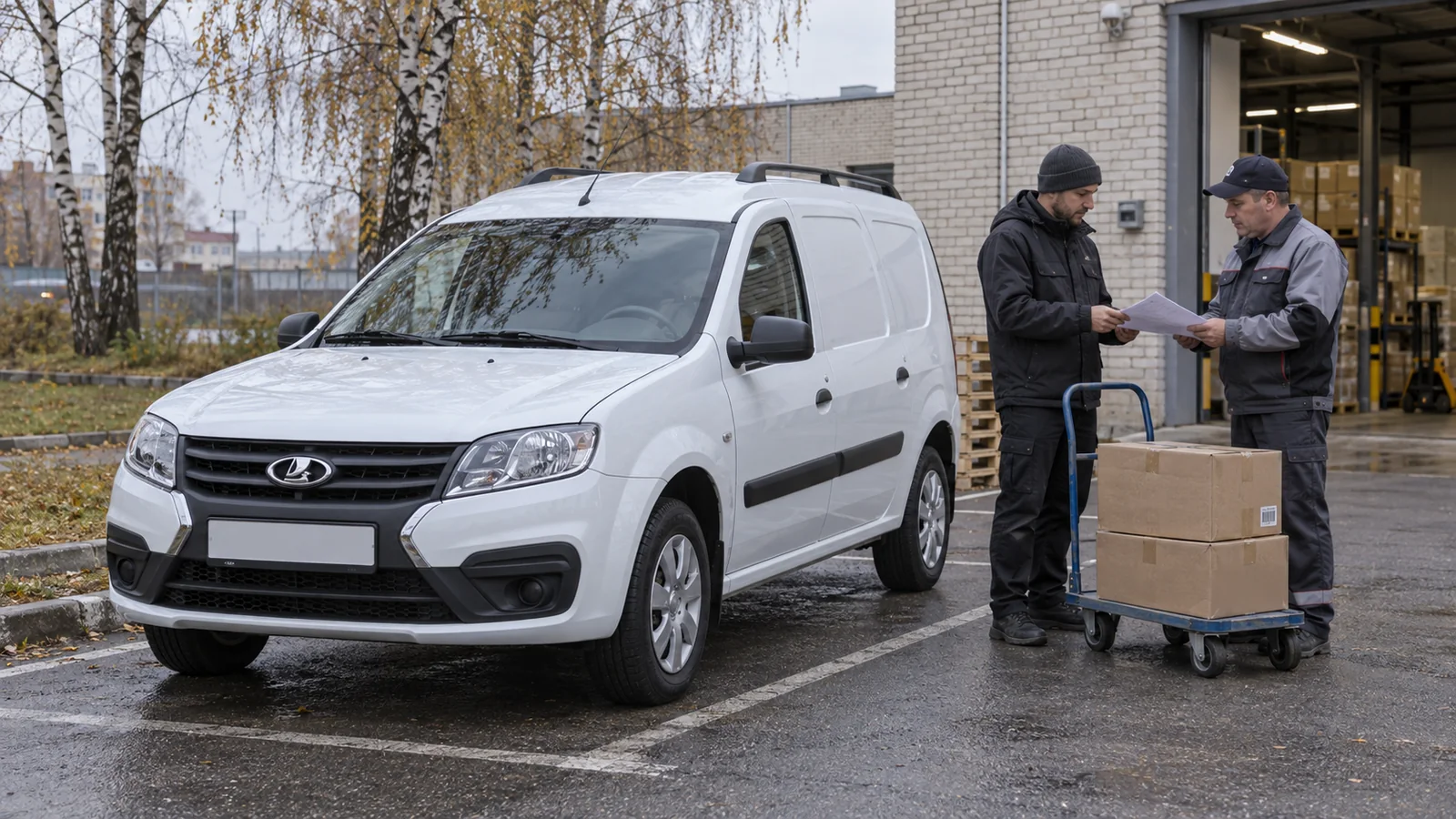 Работа курьером на своём автомобиле Лада Ларгус в Омске