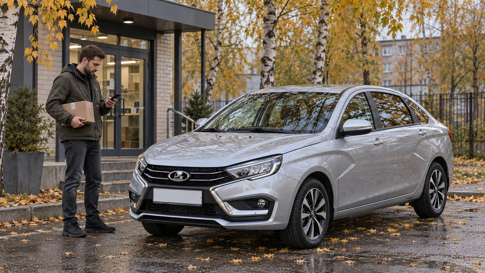 Работа курьером на своём автомобиле Лада Аура в Перми