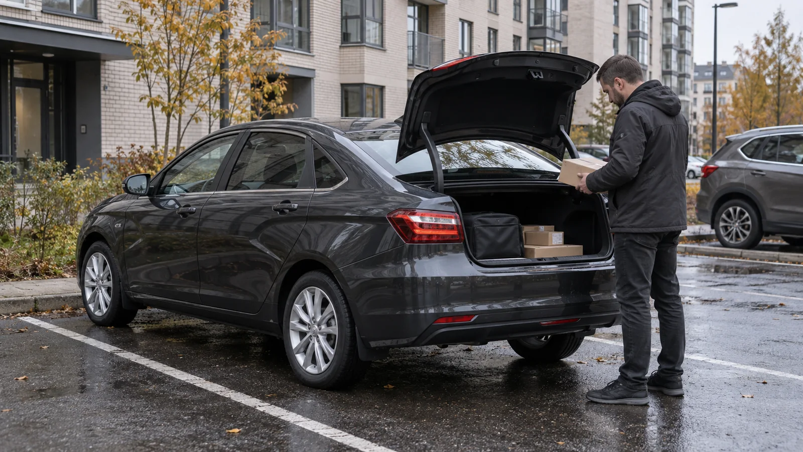 Работа курьером на своём автомобиле Лада Аура в Санкт-Петербурге