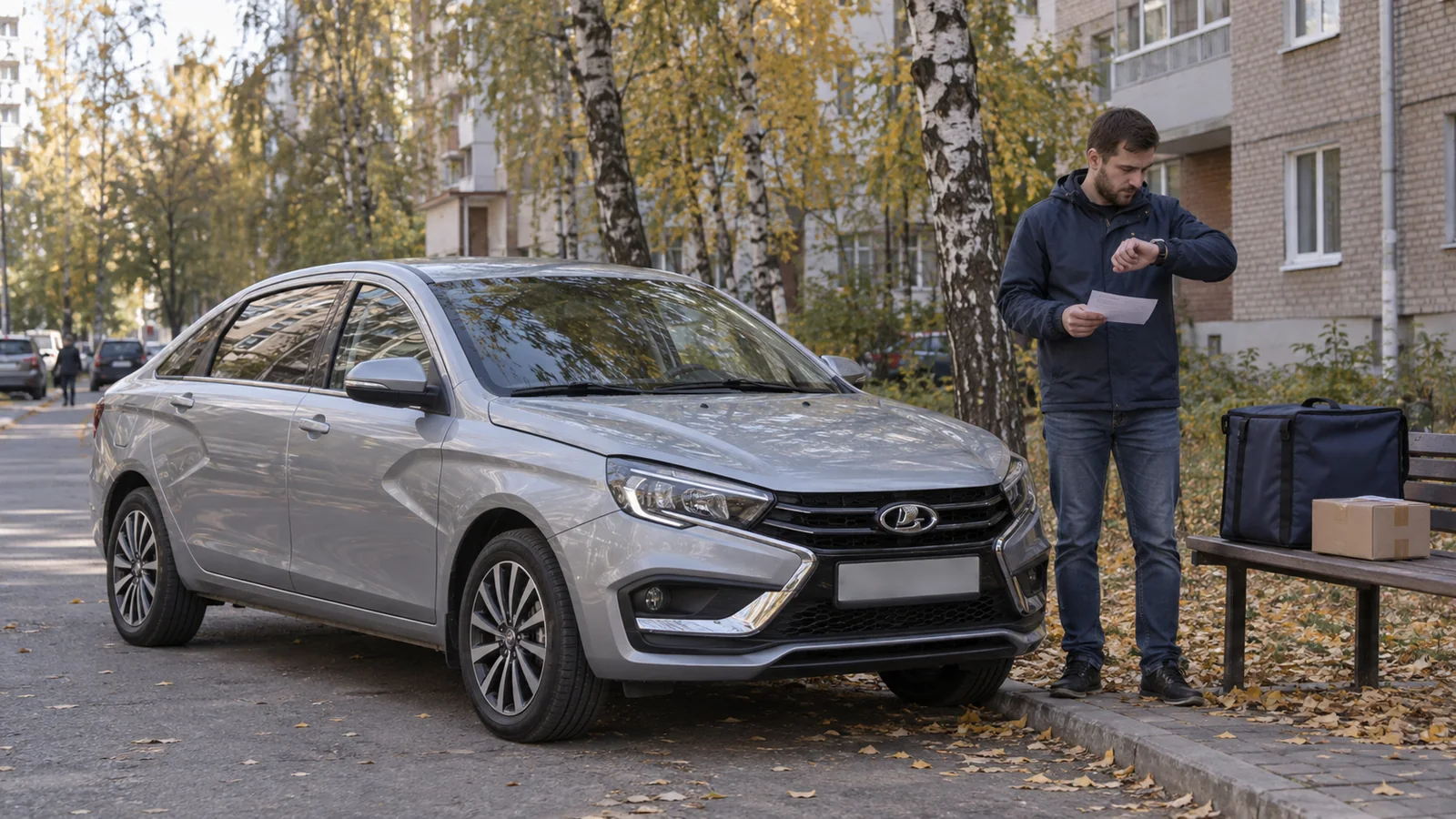 Работа курьером на своём автомобиле Лада Аура в Уфе