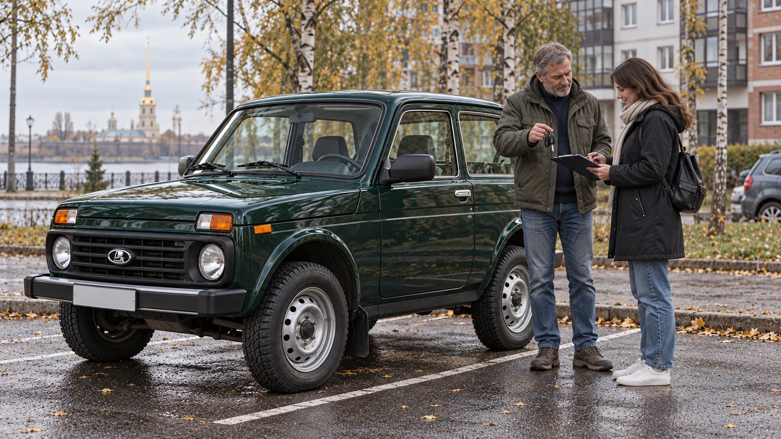 Сдать свой автомобиль Лада Нива Легенд в аренду в Санкт-Петербурге