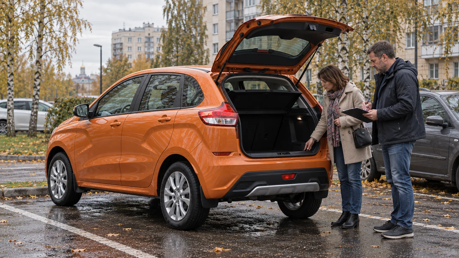 Сдать свой автомобиль Лада Иксрей в аренду в Санкт-Петербурге