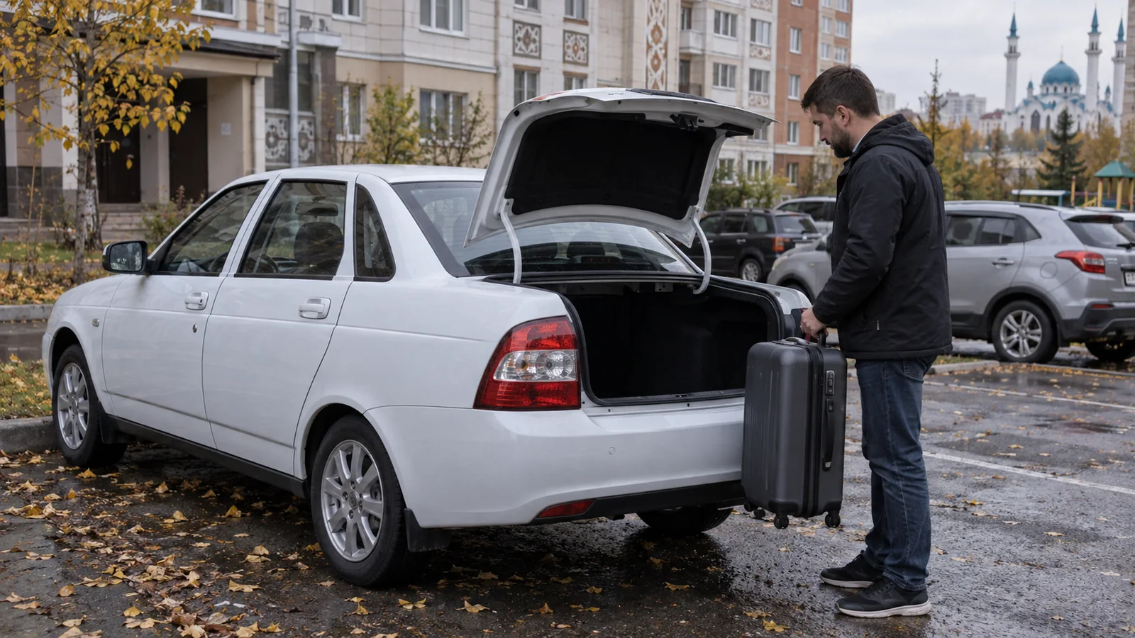 Работа в такси на своём автомобиле Лада Приора в Казани