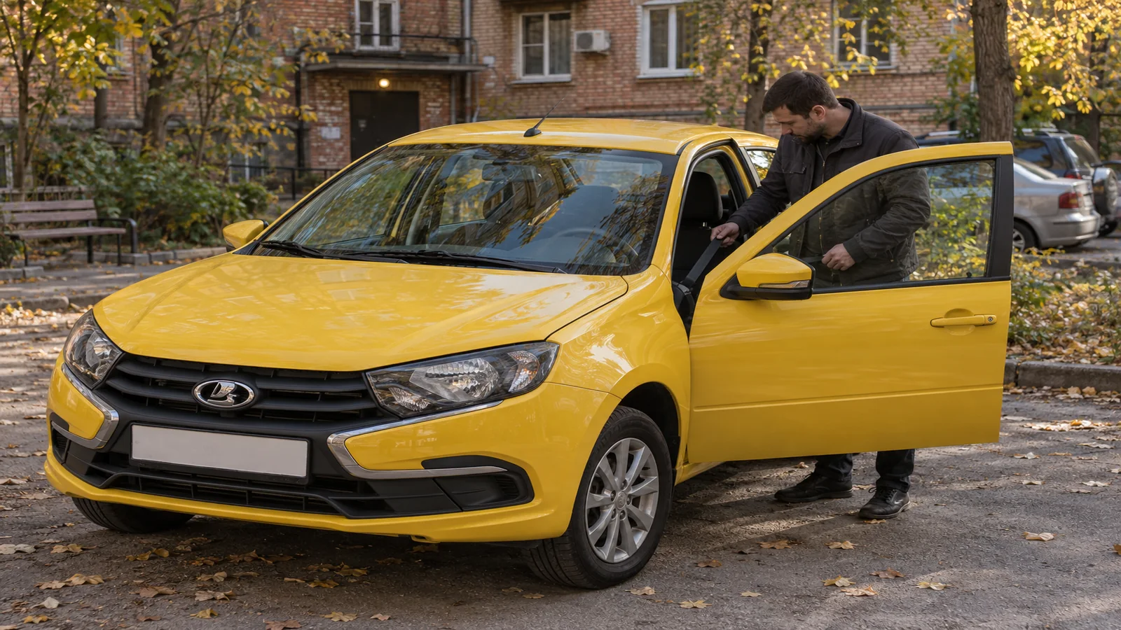 Работа в такси на своём автомобиле Лада Гранта в Ростове-на-Дону
