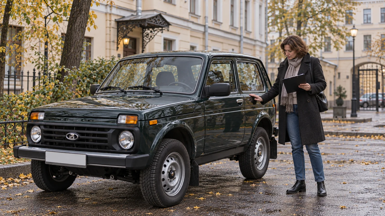 Работа в такси на своём автомобиле Лада Нива Легенд в Санкт-Петербурге