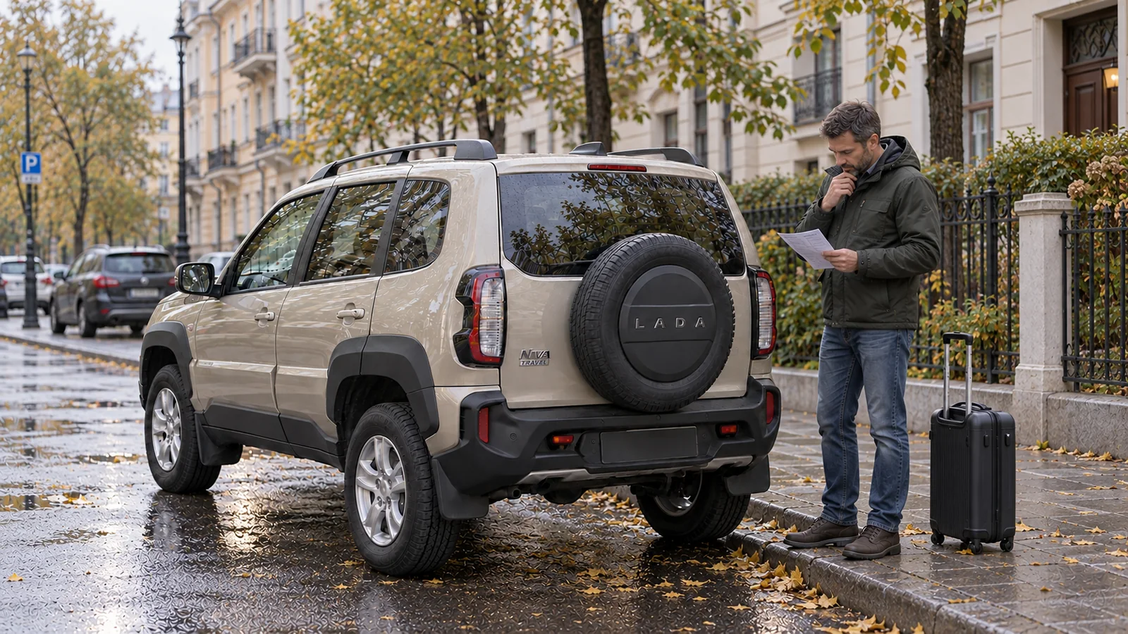 Работа в такси на своём автомобиле Лада Нива Тревел в Санкт-Петербурге