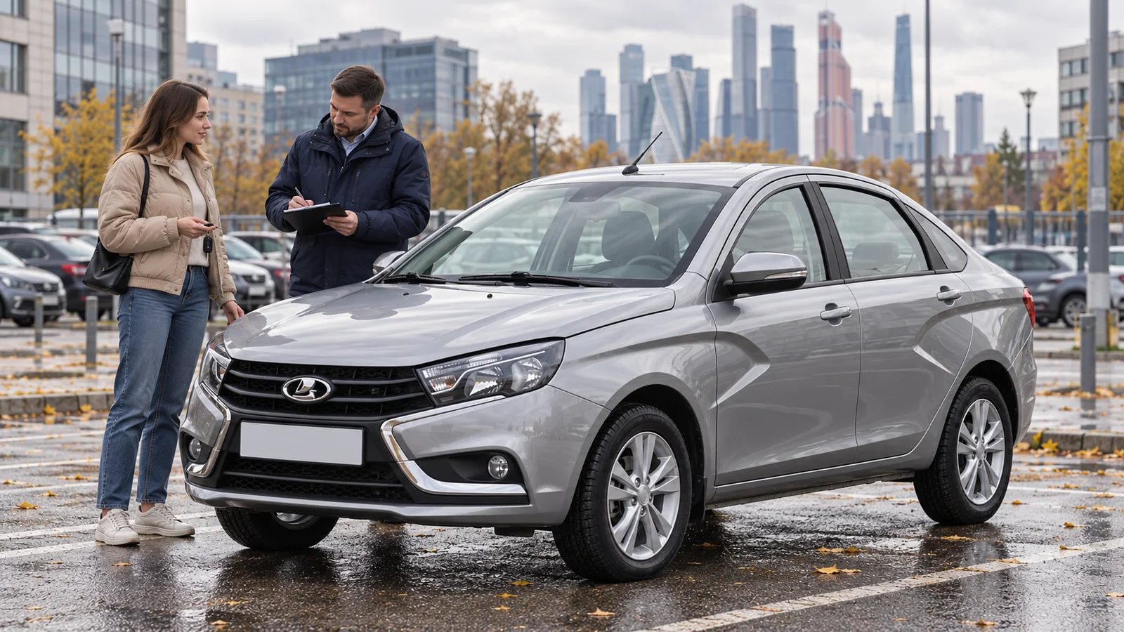 Выкуп Lada Vesta с пробегом в Москве