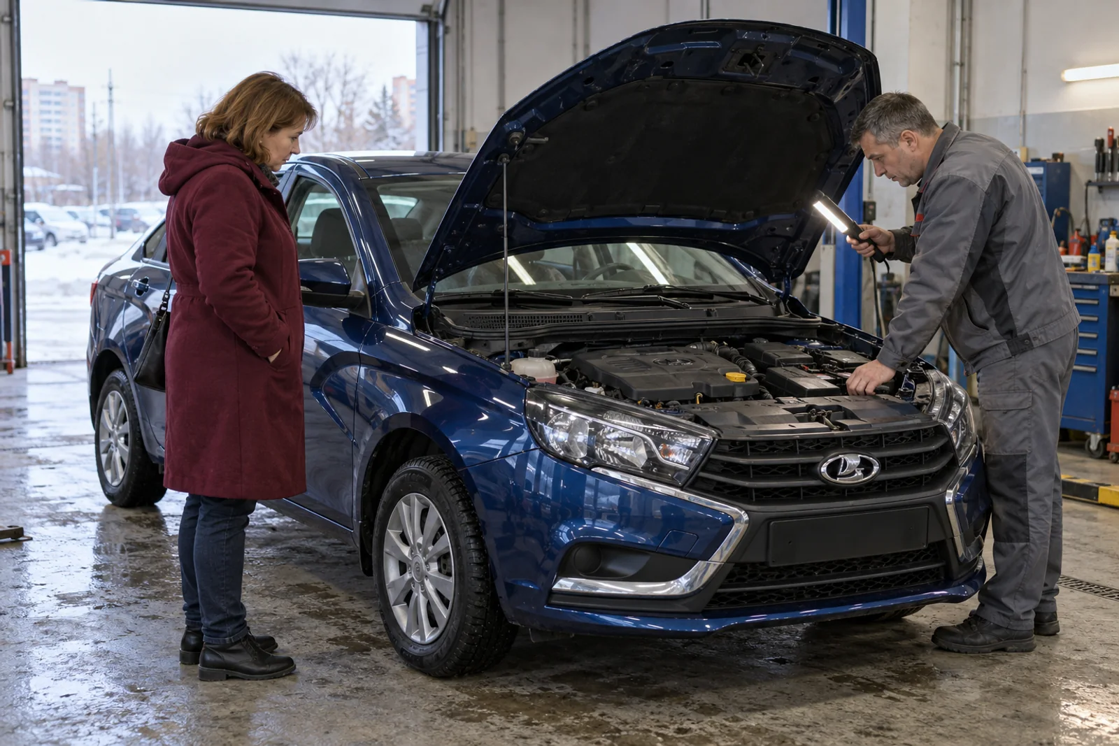 Выкуп Lada Vesta с пробегом в Омске