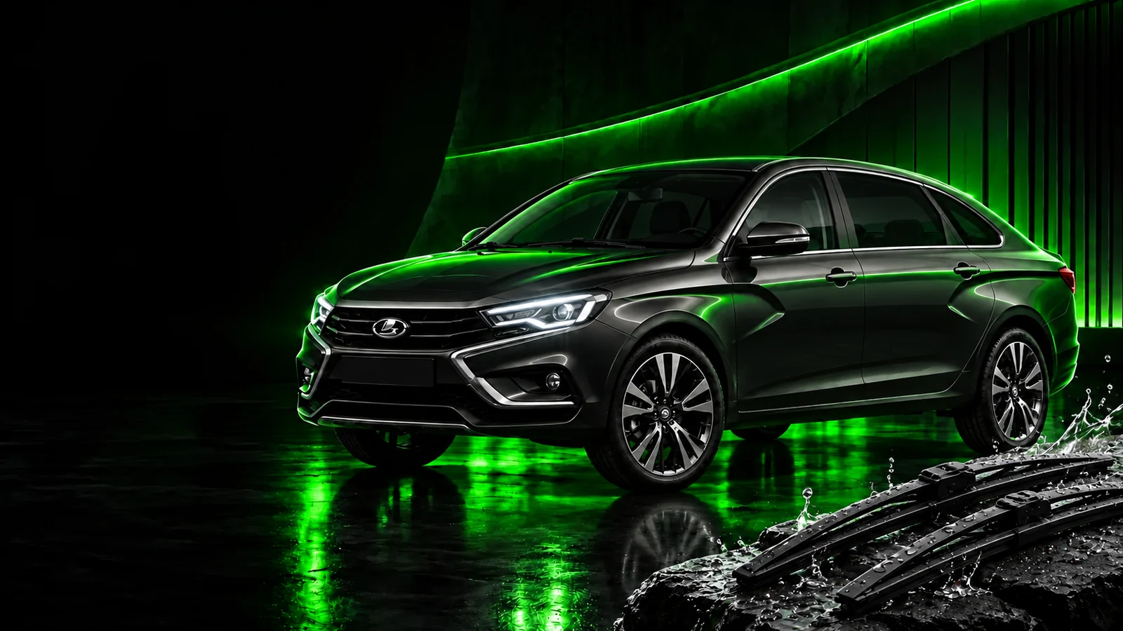 LADA Aura и щётки стеклоочистителя