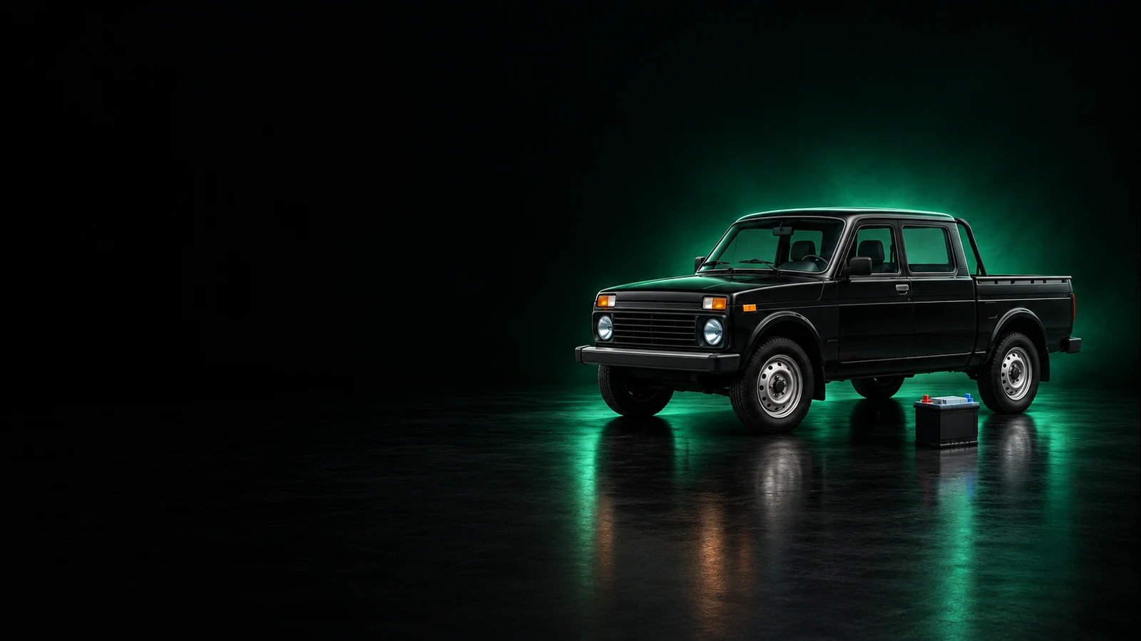 VAZ-2329 и аккумулятор — иллюстрация