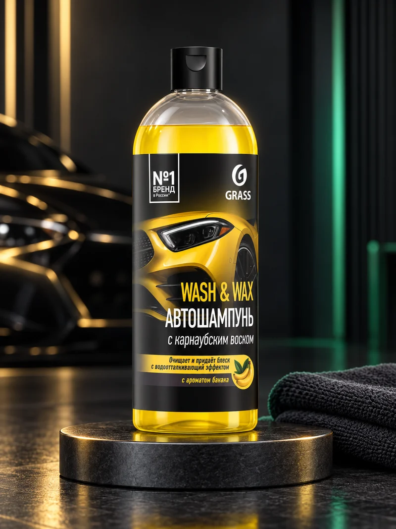 GRASS Wash & Wax 110410, 1 л