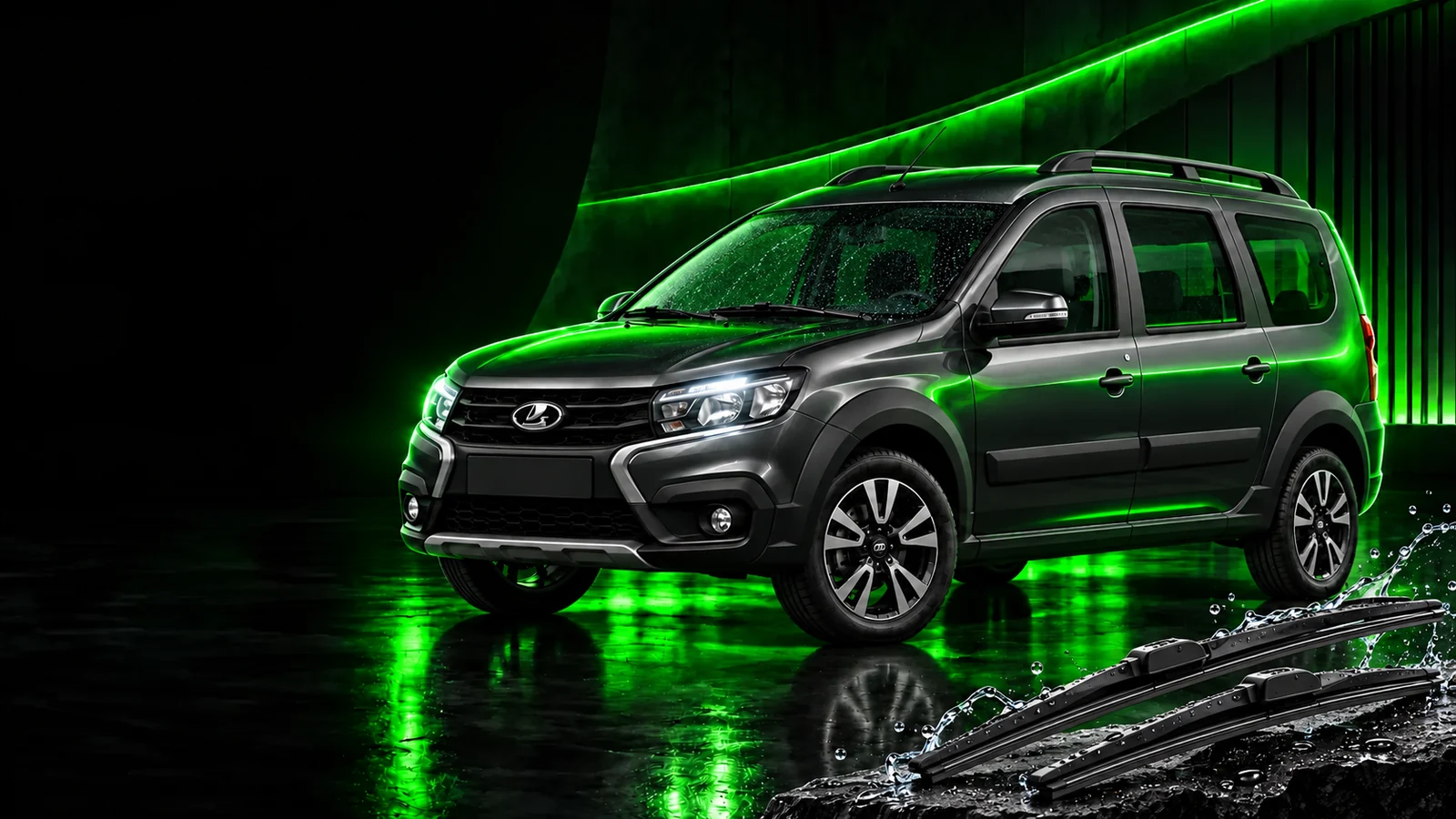 LADA Largus и щётки стеклоочистителя