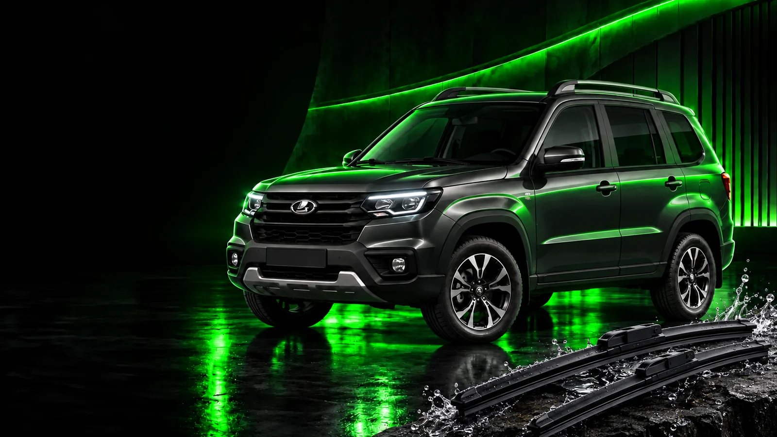 LADA Niva Travel и щётки стеклоочистителя