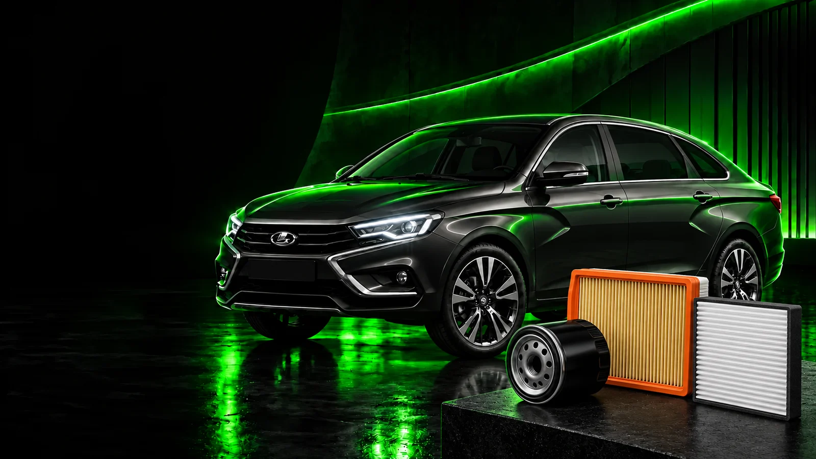 LADA Aura и автомобильные фильтры