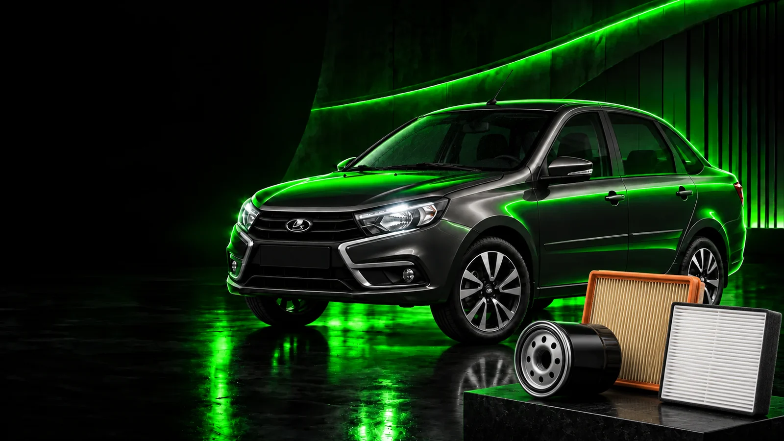 LADA Granta и автомобильные фильтры