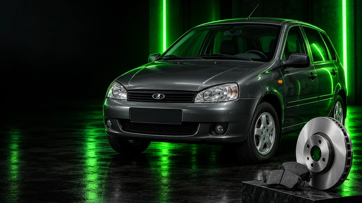 LADA Kalina — Передние тормозные колодки