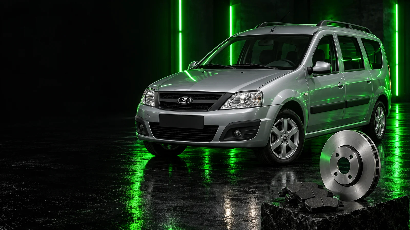 LADA Largus — Передние тормозные колодки