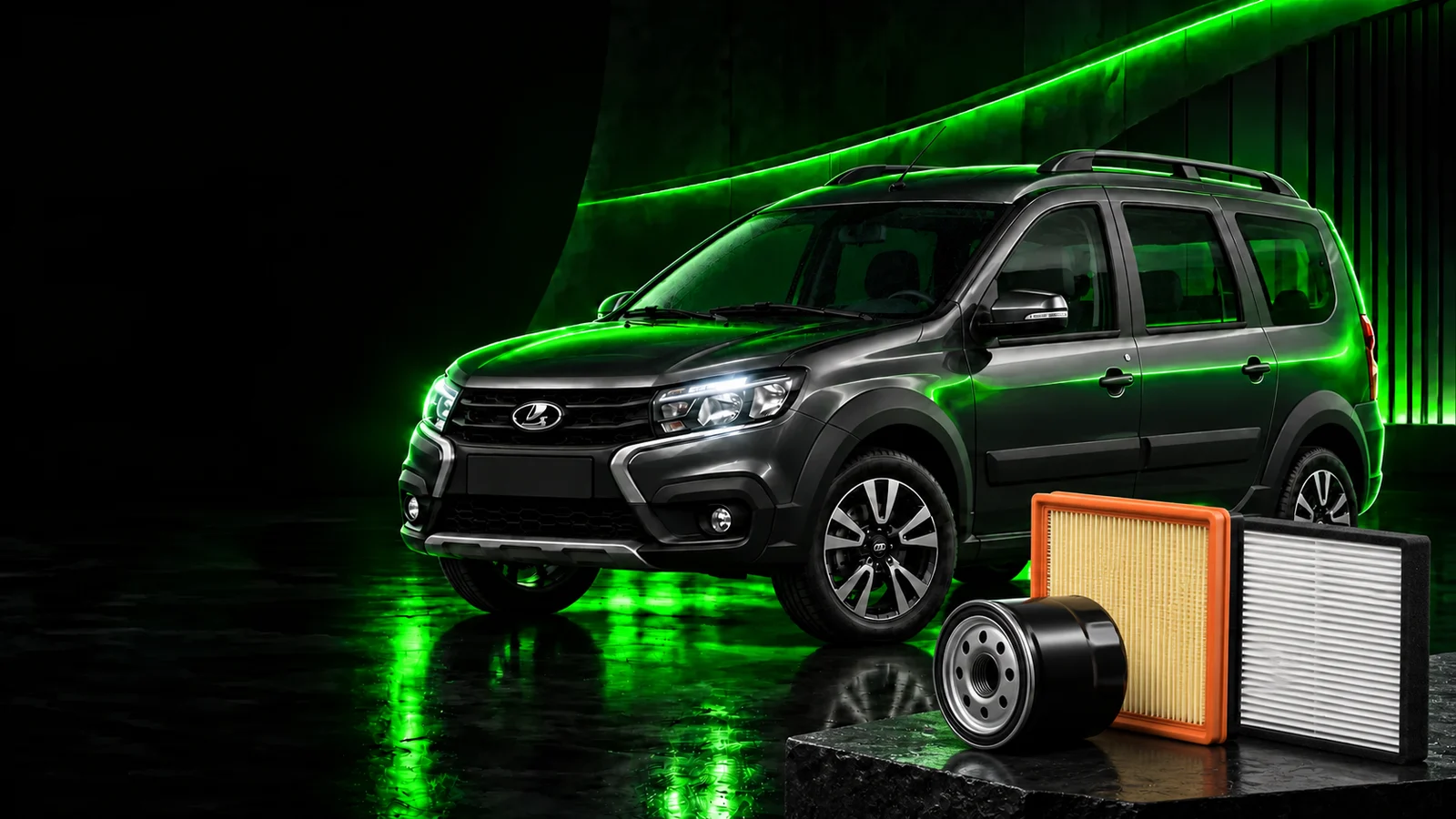 LADA Largus и автомобильные фильтры