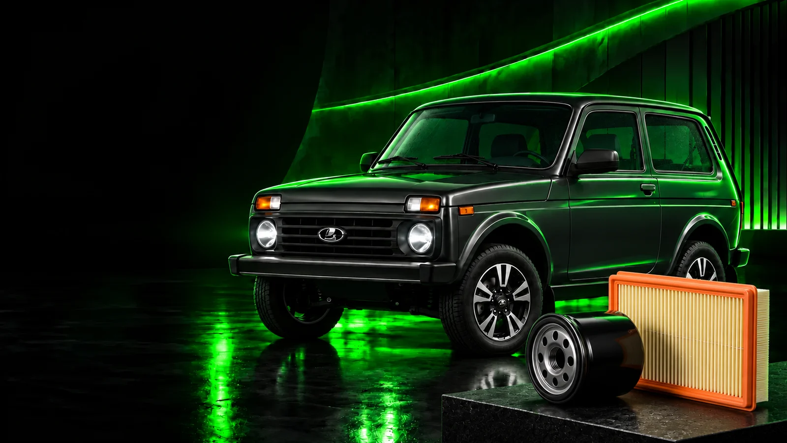 LADA Niva Legend и автомобильные фильтры
