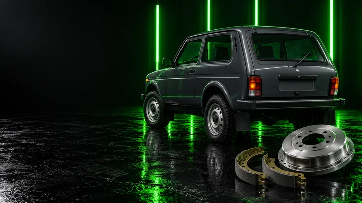 LADA Niva Legend — Задние тормозные колодки