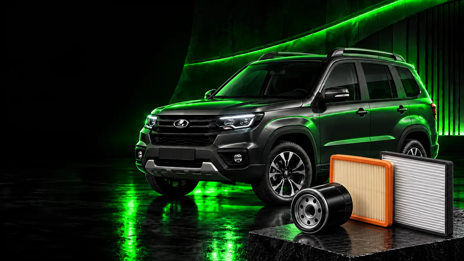 LADA Niva Travel и автомобильные фильтры