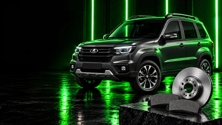 LADA Niva Travel — Передние тормозные колодки