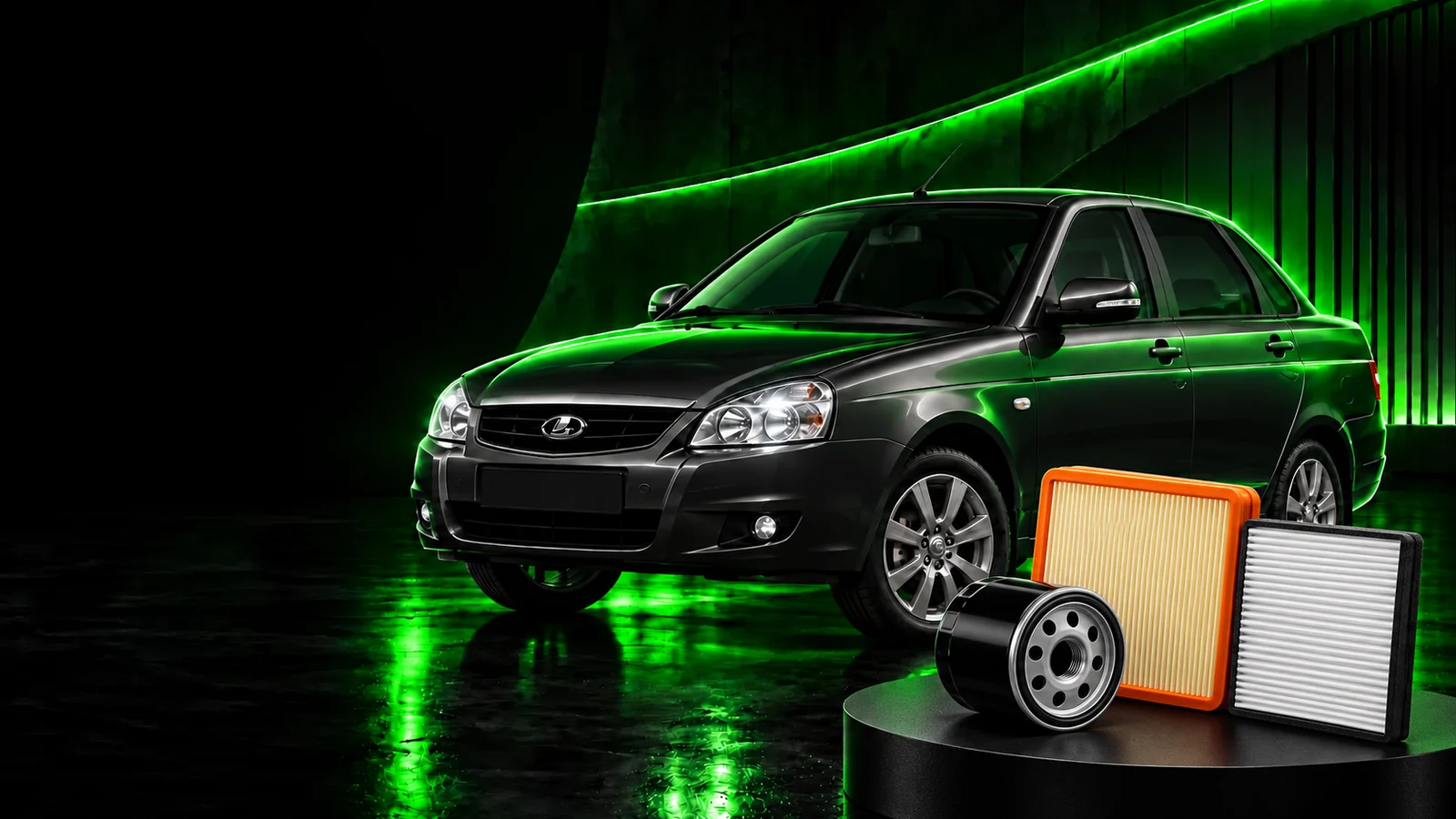 LADA Priora и автомобильные фильтры