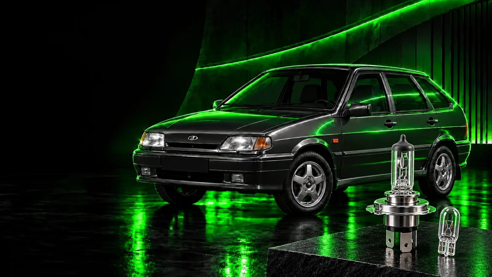 LADA Samara и автомобильные лампы