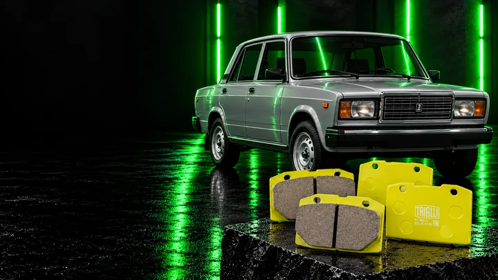 LADA 2107 — Передние тормозные колодки