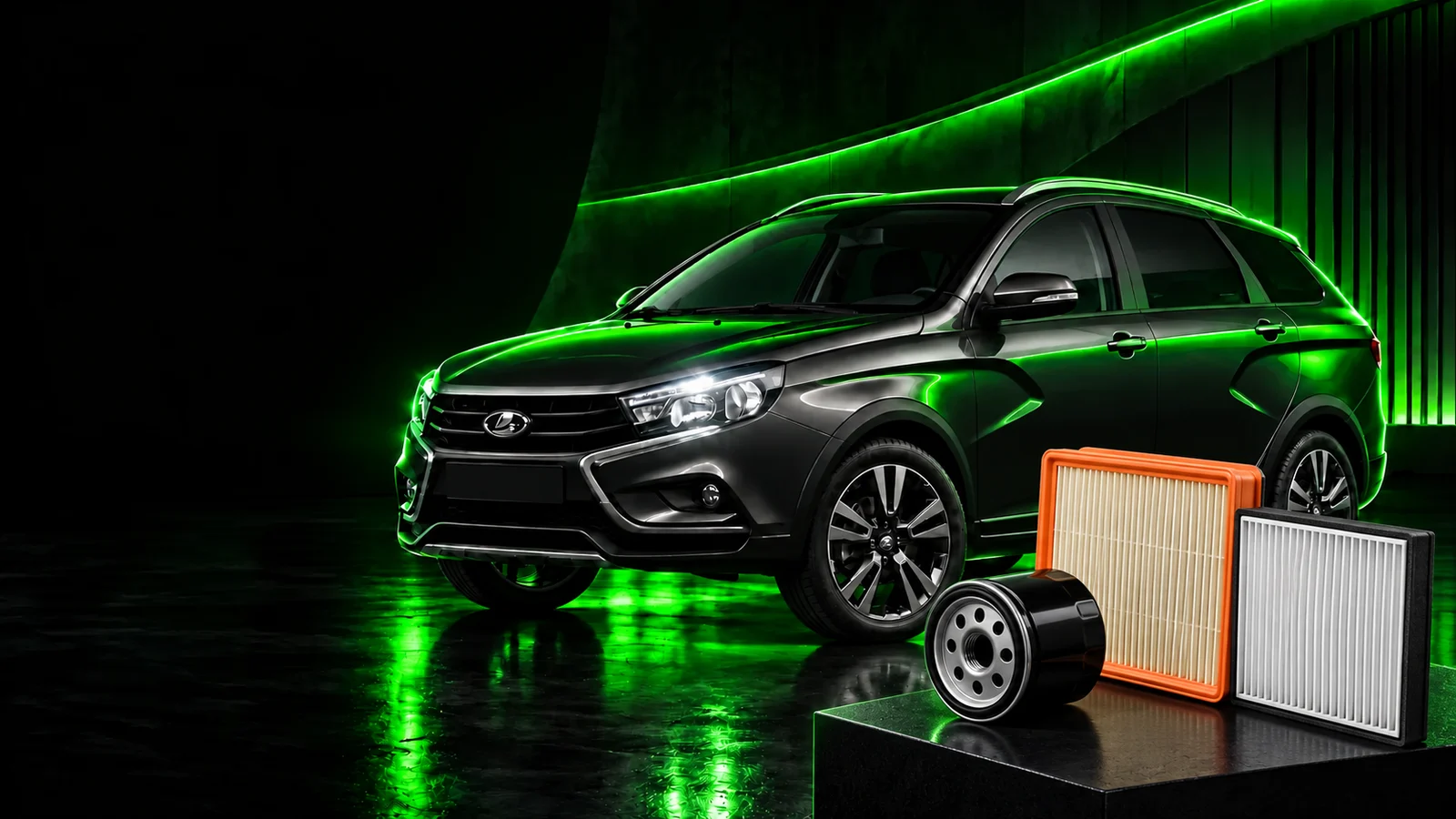 LADA Vesta и автомобильные фильтры